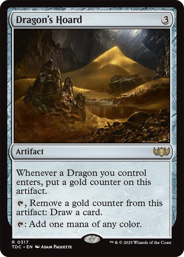 Image for Dragon's Hoard (Commander: Tarkir: Dragonstorm) (317) - Magic: The Gathering