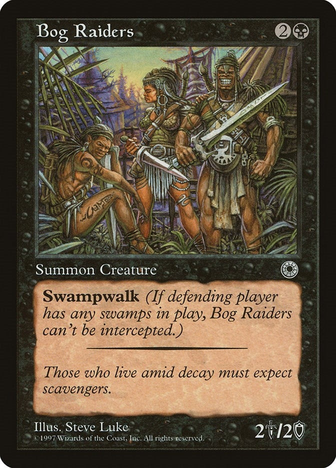 Image for Bog Raiders (Portal) - Magic: The Gathering