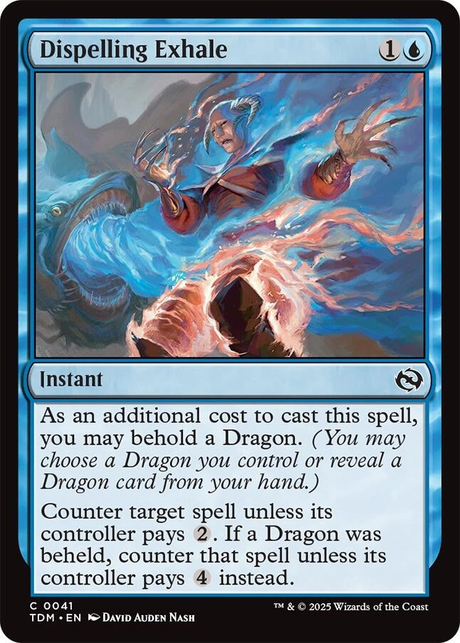 Image for Dispelling Exhale (Tarkir: Dragonstorm) (41) - Magic: The Gathering
