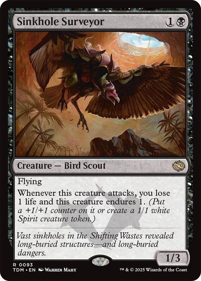 Image for Sinkhole Surveyor (Tarkir: Dragonstorm) (93) - Magic: The Gathering