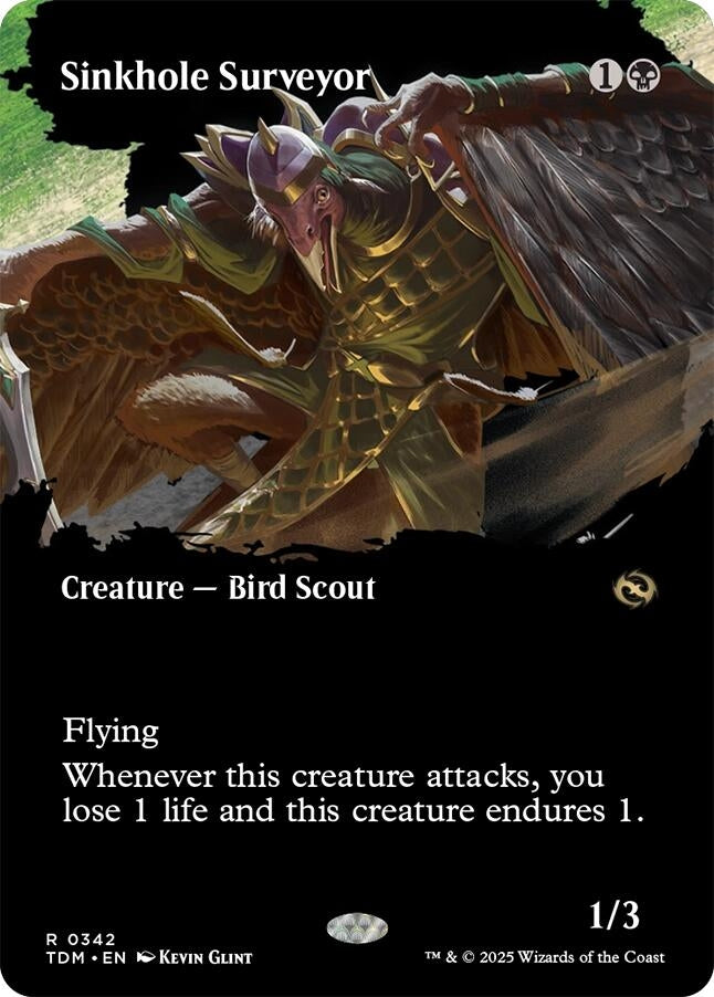 Image for Sinkhole Surveyor (Borderless) (Tarkir: Dragonstorm) (342) - Magic: The Gathering