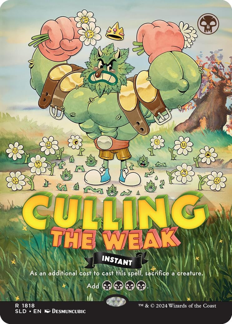 Image for Culling the Weak (Secret Lair Drop Series) (1818) - Magic: The Gathering