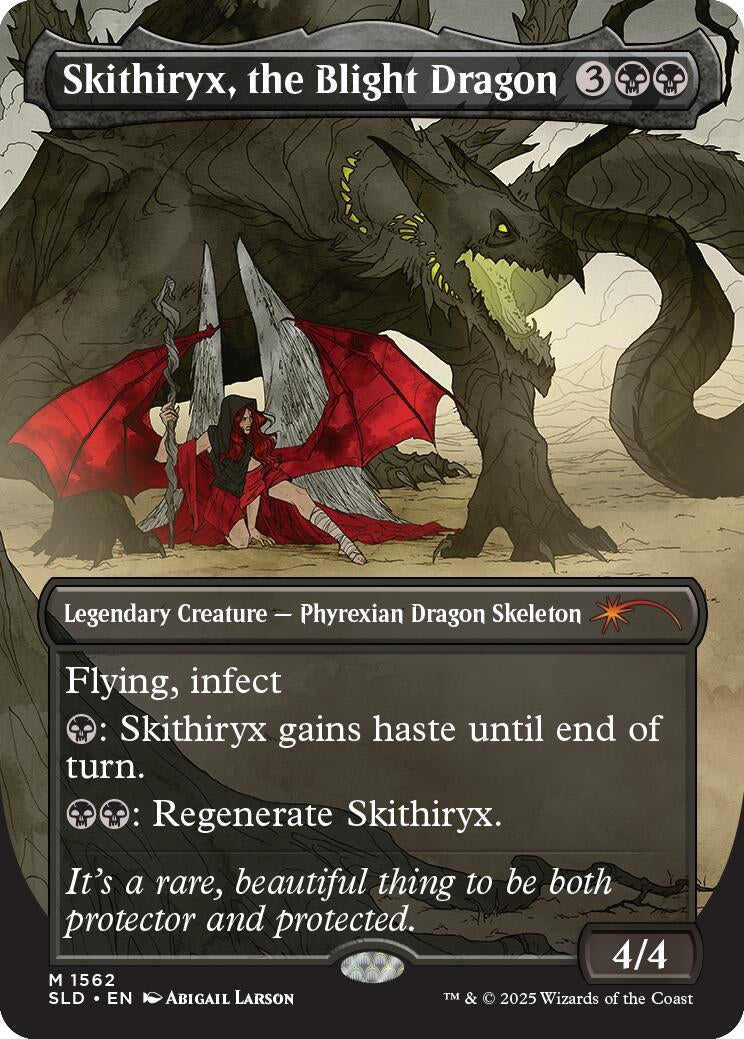 Image for Skithiryx, the Blight Dragon (Secret Lair Drop Series) (1562) - Magic: The Gathering