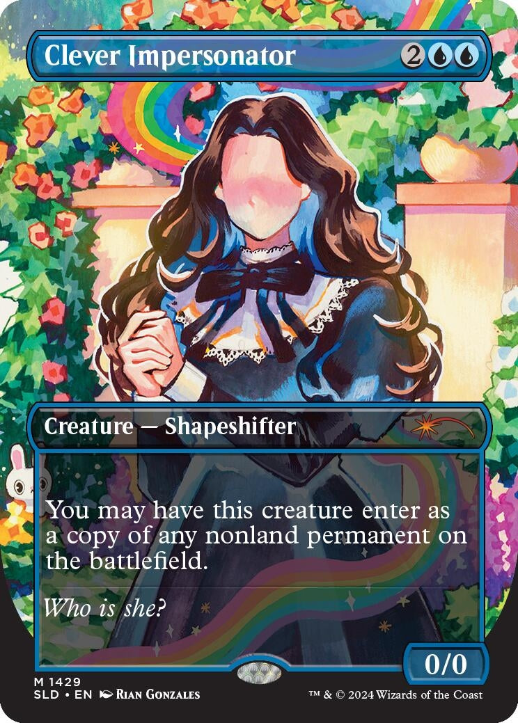 Image for Clever Impersonator (Secret Lair Drop Series) (1429) - Magic: The Gathering
