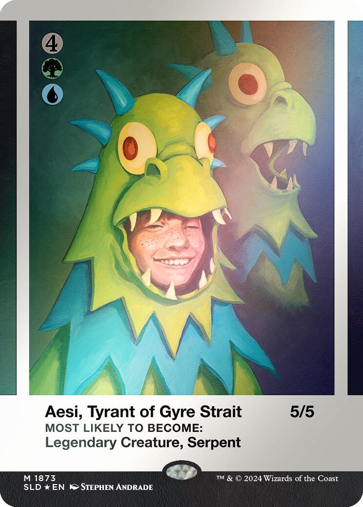 Image for Aesi, Tyrant of Gyre Strait (Rainbow Foil) (Secret Lair Drop Series) (1873) - Magic: The Gathering