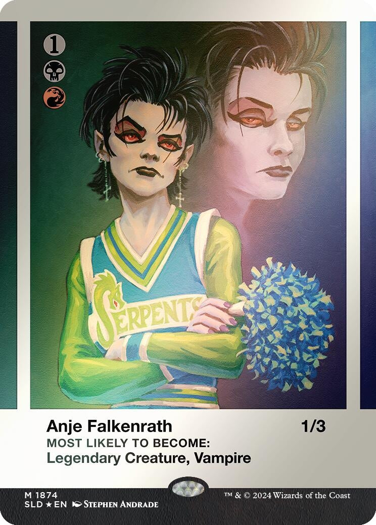 Image for Anje Falkenrath (Rainbow Foil) (Secret Lair Drop Series) (1874) - Magic: The Gathering