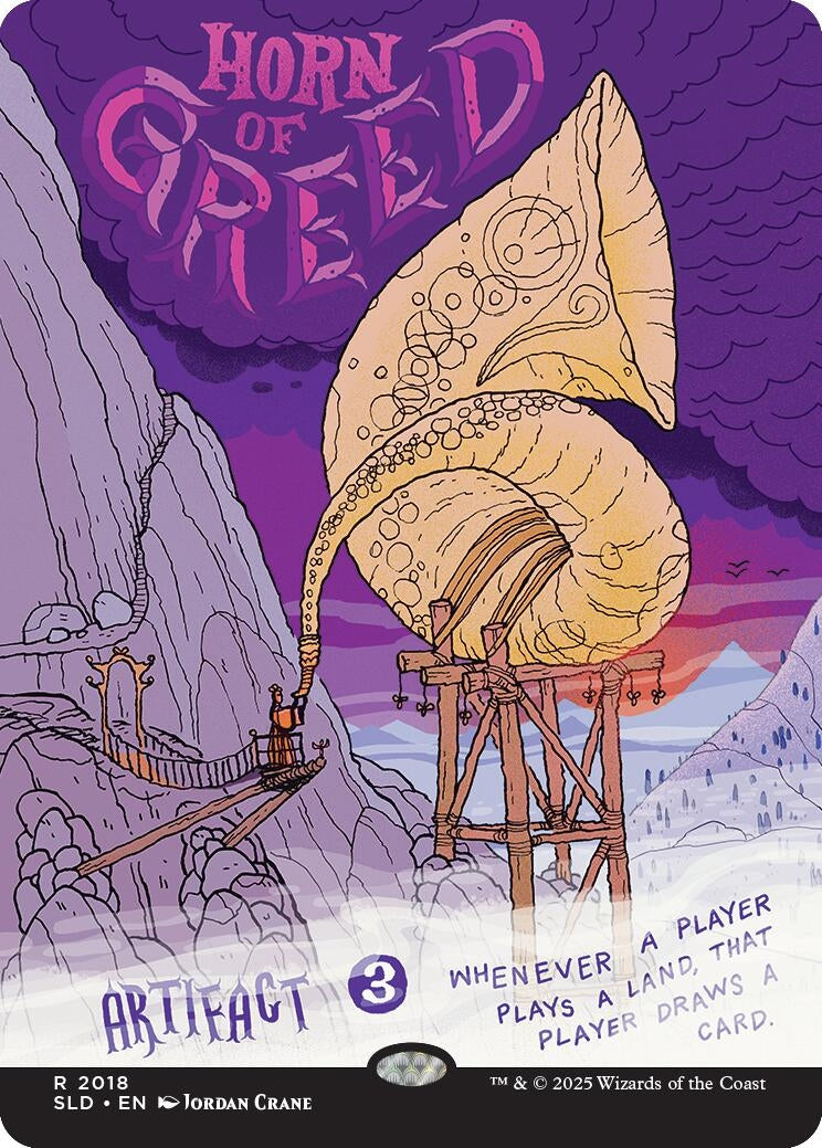 Image for Horn of Greed (Secret Lair Drop Series) (2018) - Magic: The Gathering