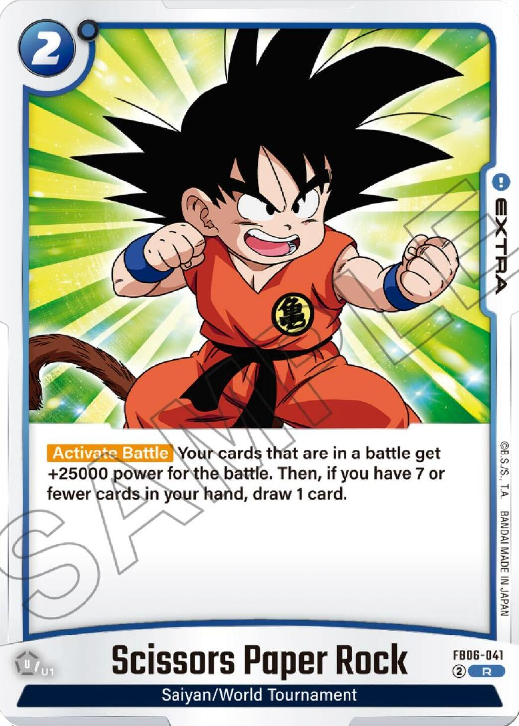 Image for Scissors Paper Rock (Rivals Clash) (FB06-041) - Dragon Ball Super: Fusion World