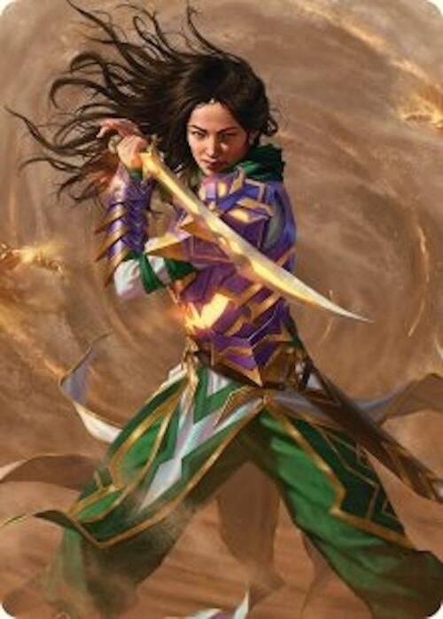 Image for Descendant of Storms Art Card (2/54) (Art Series: Tarkir: Dragonstorm) (2) - Magic: The Gathering