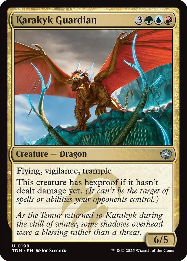 Image for Karakyk Guardian (Tarkir: Dragonstorm) (198) - Magic: The Gathering