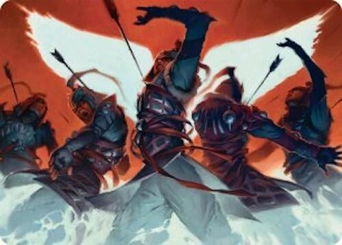 Image for Desperate Measures Art Card (11/54) (Art Series: Tarkir: Dragonstorm) (11) - Magic: The Gathering