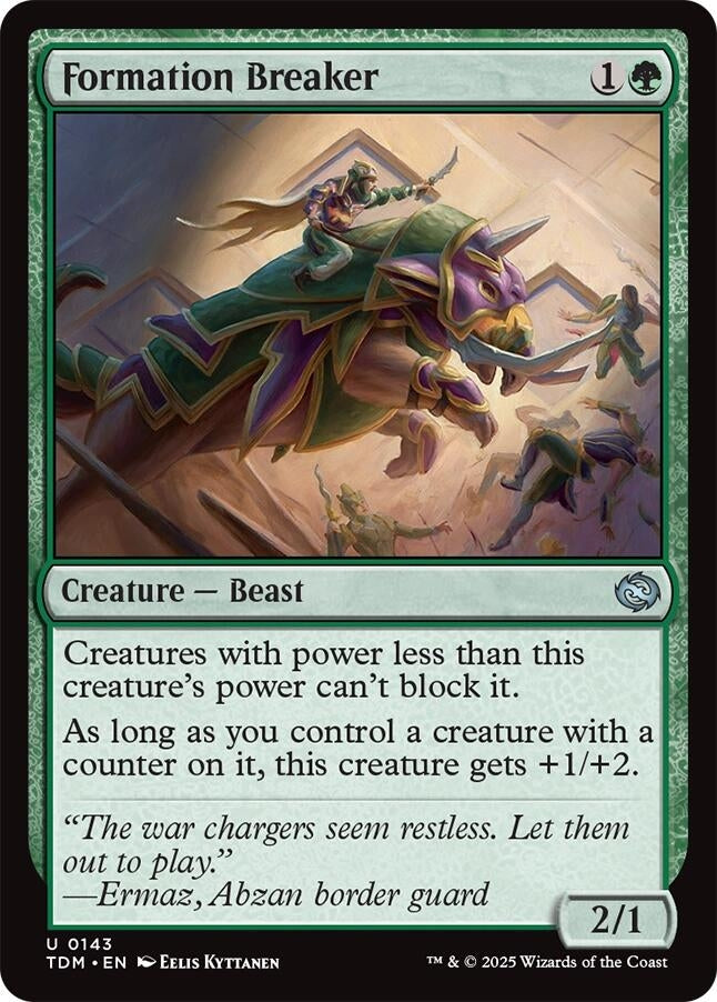 Image for Formation Breaker (Tarkir: Dragonstorm) (143) - Magic: The Gathering