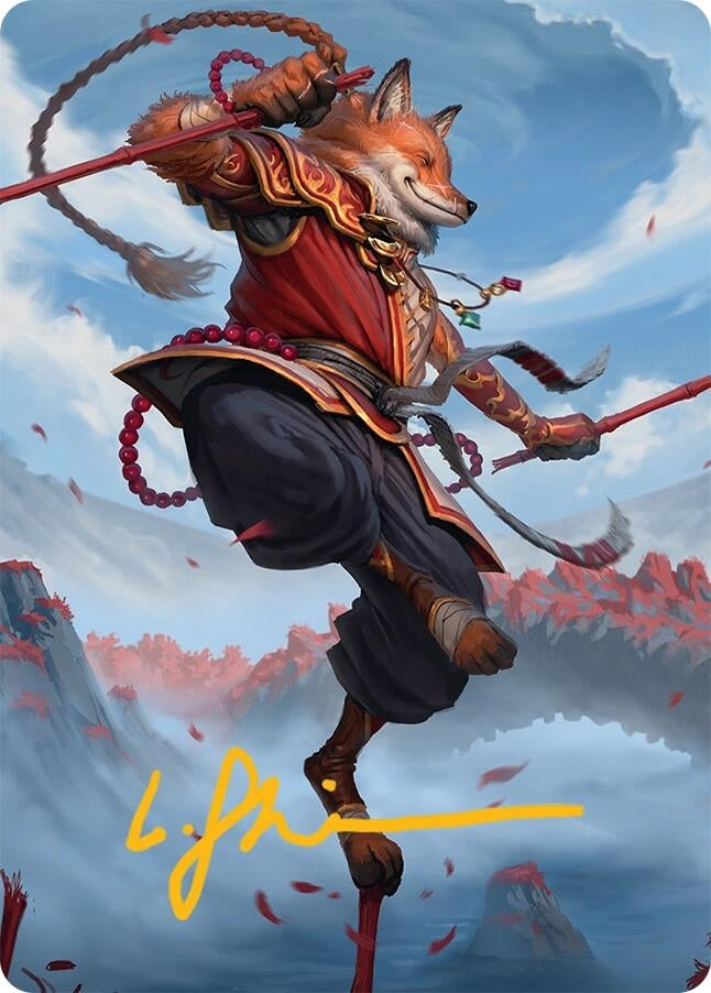 Image for Equilibrium Adept Art Card (16/54) (Gold-Stamped Signature) (Art Series: Tarkir: Dragonstorm) (16) - Magic: The Gathering