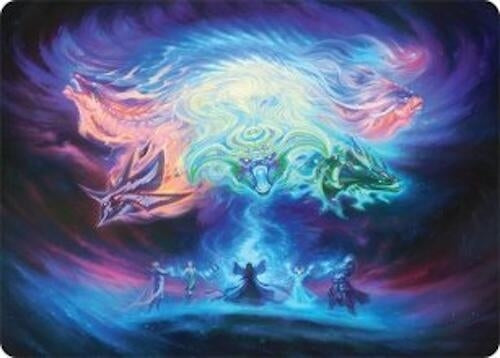 Image for Call the Spirit Dragons Art Card (21/54) (Art Series: Tarkir: Dragonstorm) (21) - Magic: The Gathering