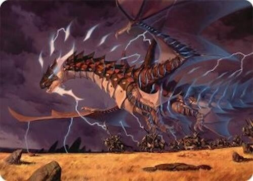 Image for Neriv, Heart of the Storm Art Card (25/54) (Art Series: Tarkir: Dragonstorm) (25) - Magic: The Gathering