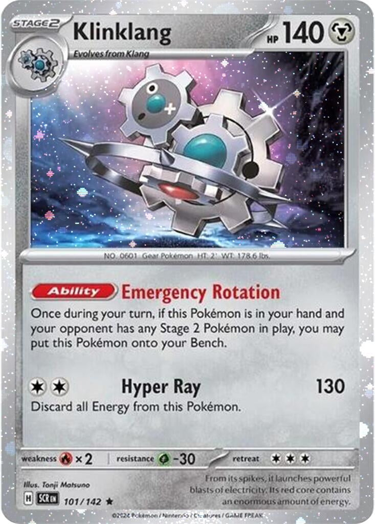 Image for Klinklang - 101/142 (Cosmos Holo) (Miscellaneous Cards & Products) (101/142) - Pokemon