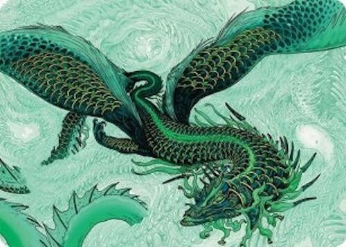 Image for Teval, Arbiter of Virtue Art Card (38/54) (Art Series: Tarkir: Dragonstorm) (38) - Magic: The Gathering