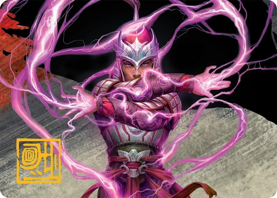 Image for All-Out Assault Art Card (43/54) (Gold-Stamped Signature) (Art Series: Tarkir: Dragonstorm) (43) - Magic: The Gathering