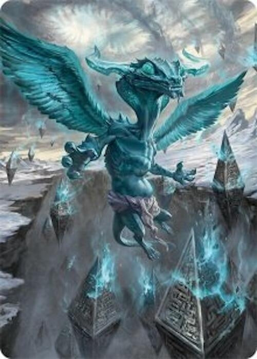 Image for Ugin, Eye of the Storms Art Card (47/54) (Art Series: Tarkir: Dragonstorm) (47) - Magic: The Gathering