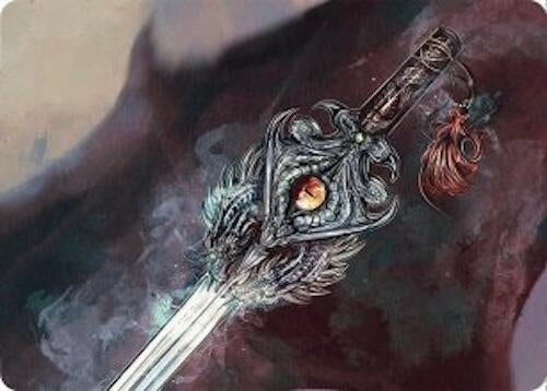 Image for Dragonfire Blade Art Card (40/54) (Art Series: Tarkir: Dragonstorm) (40) - Magic: The Gathering