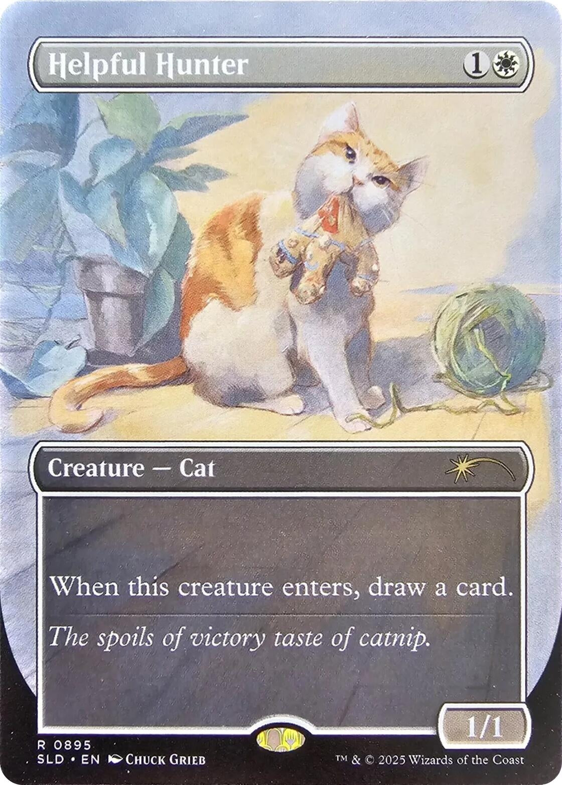 Image for Helpful Hunter (0895) (Secret Lair Drop Series) (895) - Magic: The Gathering