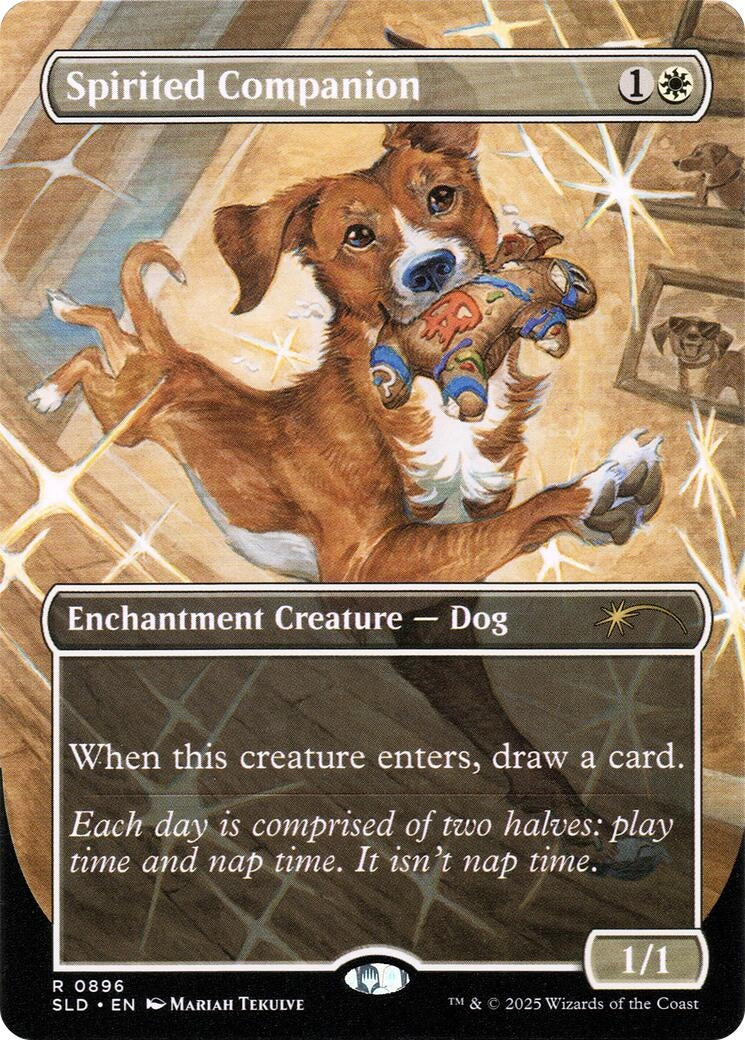 Image for Spirited Companion (0896) (Secret Lair Drop Series) (896) - Magic: The Gathering