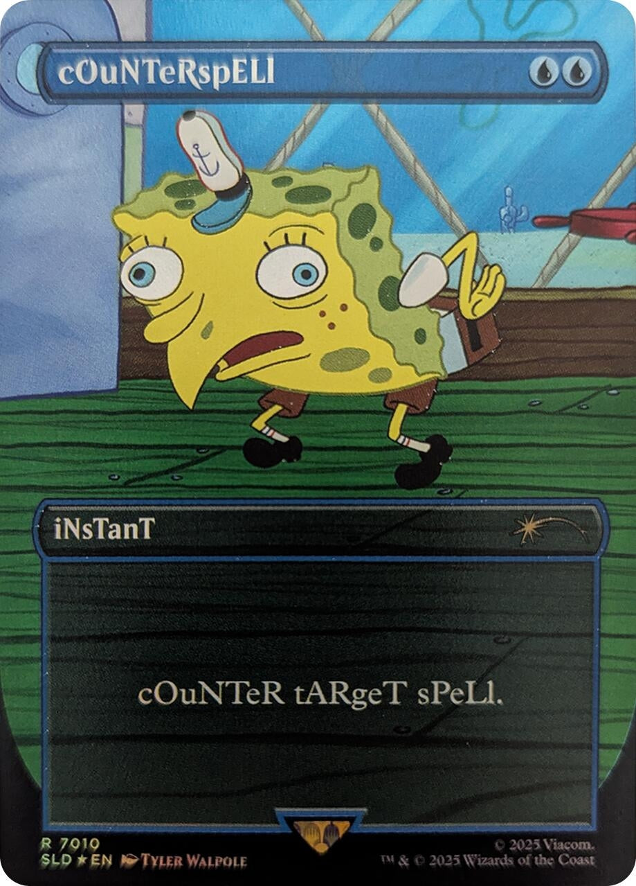 Image for cOuNTeRspELl (7010) (Rainbow Foil) (Secret Lair Drop Series) (7010) - Magic: The Gathering