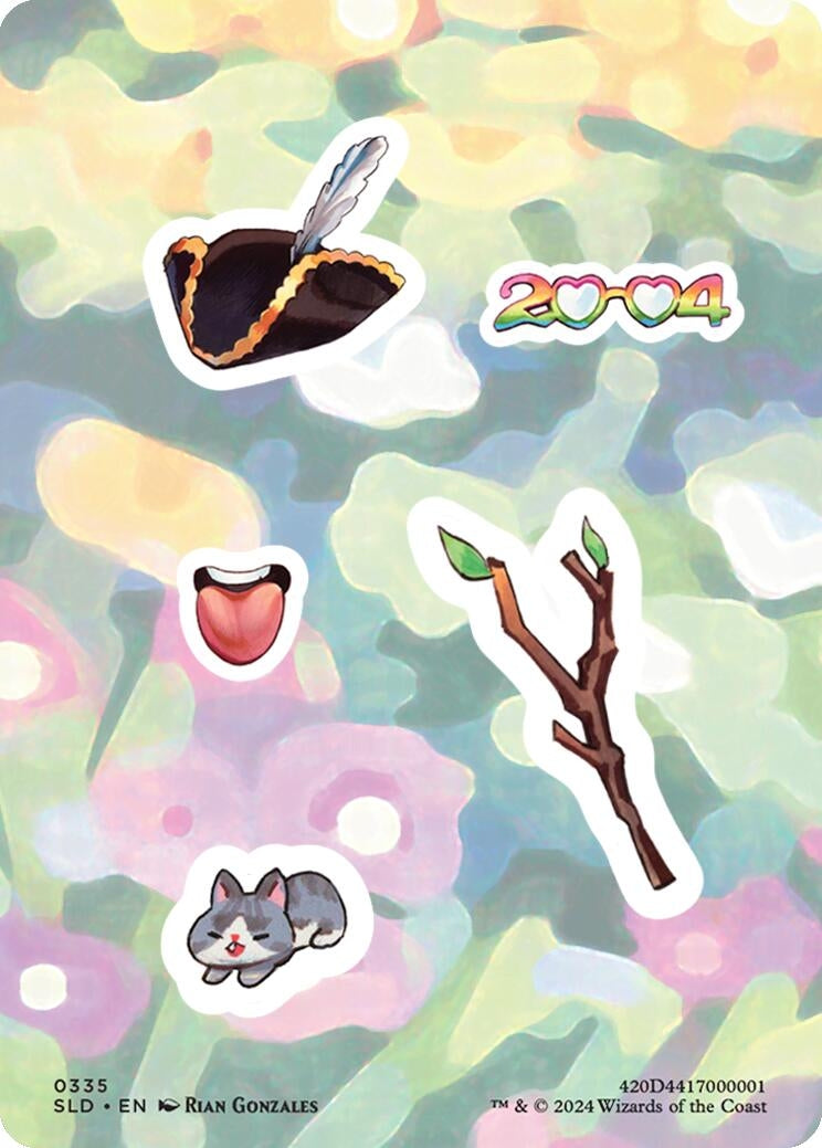 Image for Sticker Sheet (0335) (Secret Lair Drop Series) (335) - Magic: The Gathering