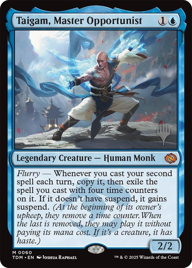 Image for Taigam, Master Opportunist (Promo Pack: Tarkir: Dragonstorm) (60) - Magic: The Gathering