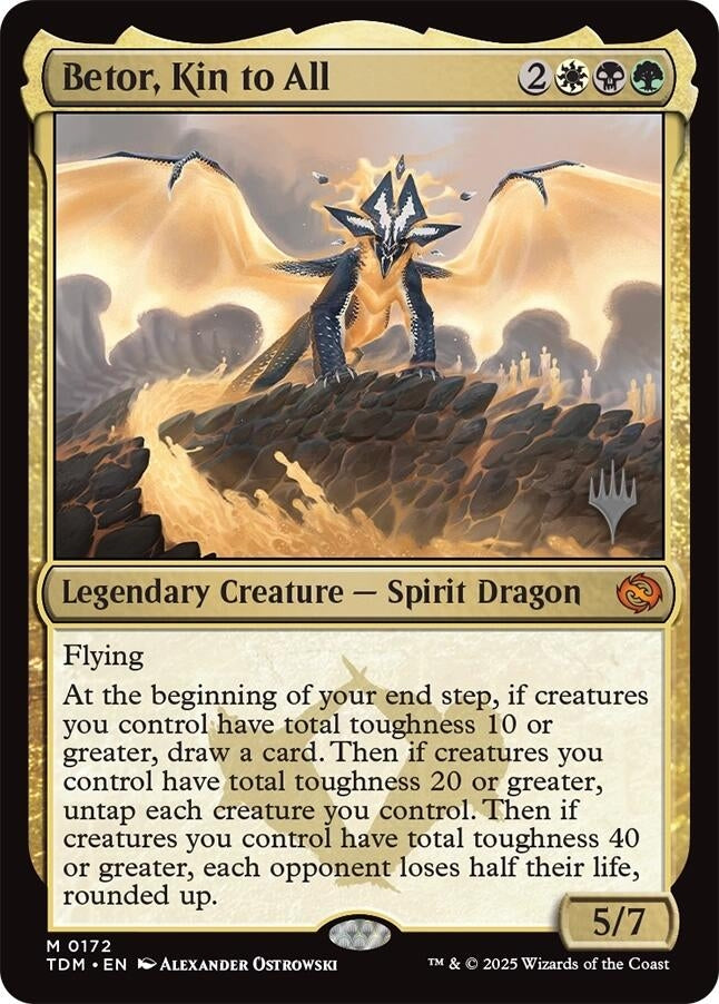Image for Betor, Kin to All (Promo Pack: Tarkir: Dragonstorm) (172) - Magic: The Gathering