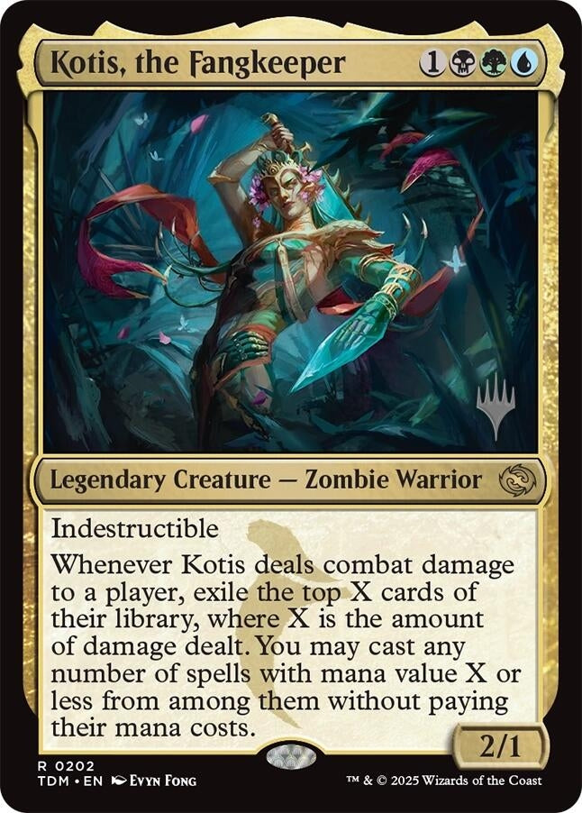 Image for Kotis, the Fangkeeper (Promo Pack: Tarkir: Dragonstorm) (202) - Magic: The Gathering