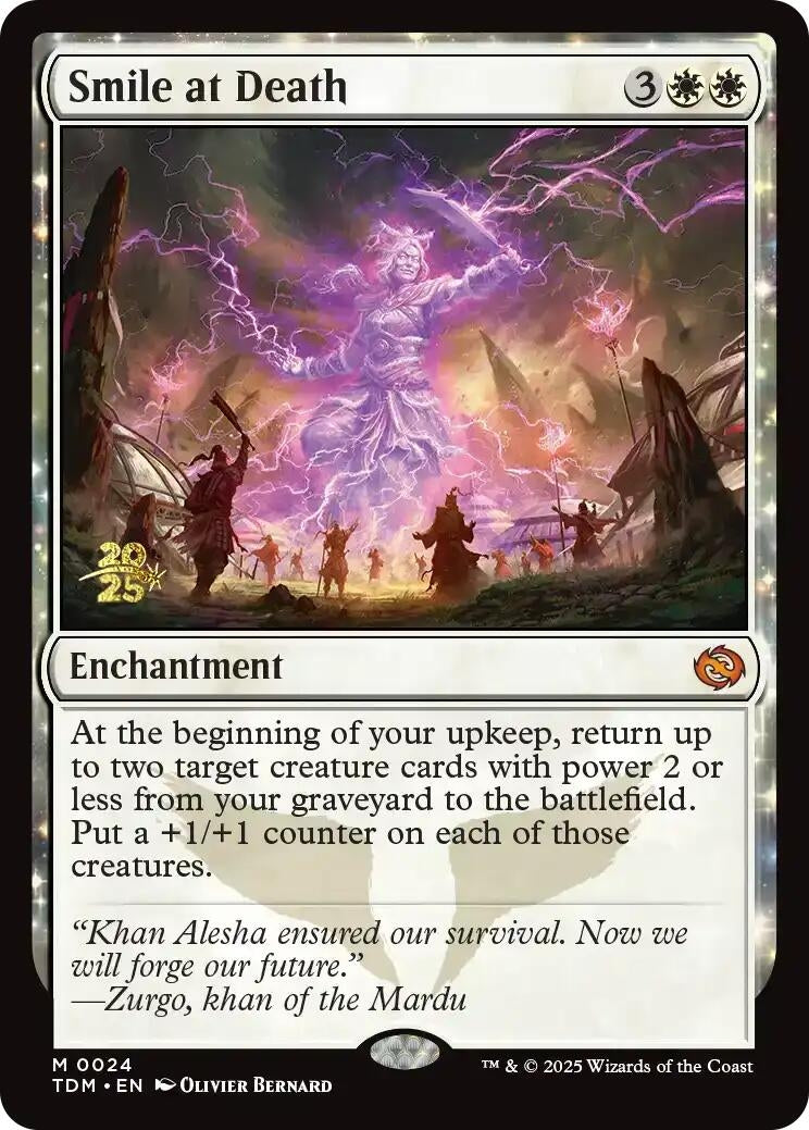 Image for Smile at Death (Prerelease Cards) (24) - Magic: The Gathering
