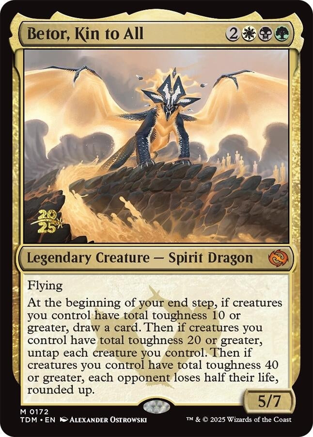 Image for Betor, Kin to All (Prerelease Cards) (172) - Magic: The Gathering