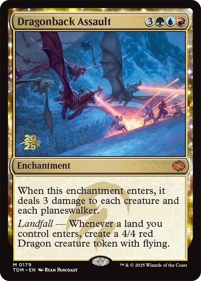 Image for Dragonback Assault (Prerelease Cards) (179) - Magic: The Gathering