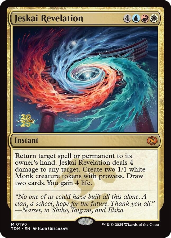 Image for Jeskai Revelation (Prerelease Cards) (196) - Magic: The Gathering