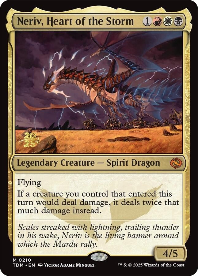 Image for Neriv, Heart of the Storm (Prerelease Cards) (210) - Magic: The Gathering