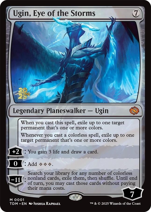 Image for Ugin, Eye of the Storms (Prerelease Cards) (1) - Magic: The Gathering