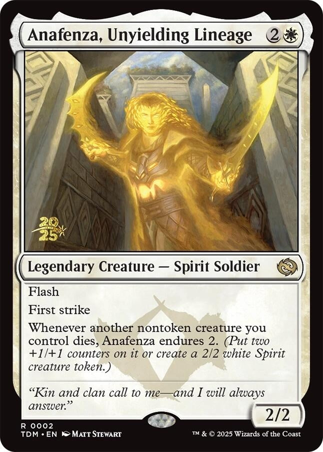 Image for Anafenza, Unyielding Lineage (Prerelease Cards) (2) - Magic: The Gathering