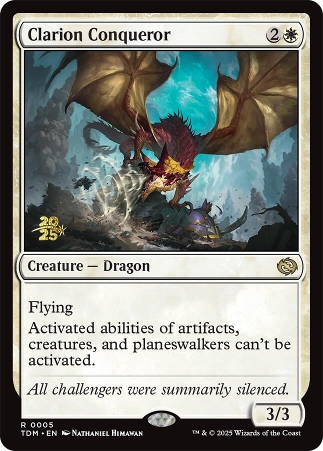 Image for Clarion Conqueror (Prerelease Cards) (5) - Magic: The Gathering
