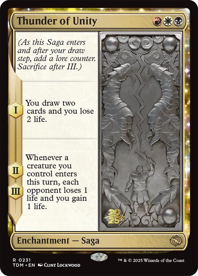 Image for Thunder of Unity (Prerelease Cards) (231) - Magic: The Gathering