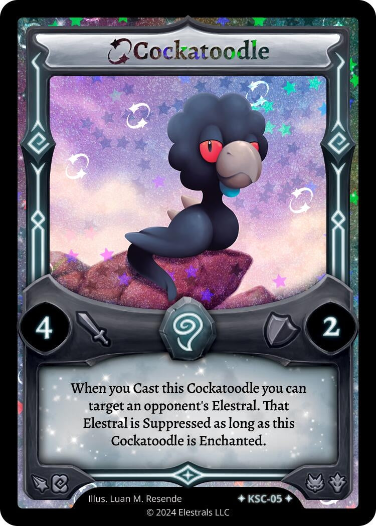 Image for Cockatoodle (Stellar) (Clash! Promos) (KSC-05) - Elestrals