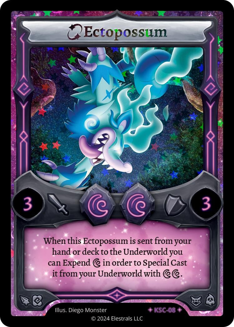 Image for Ectopossum (Stellar) (Clash! Promos) (KSC-08) - Elestrals