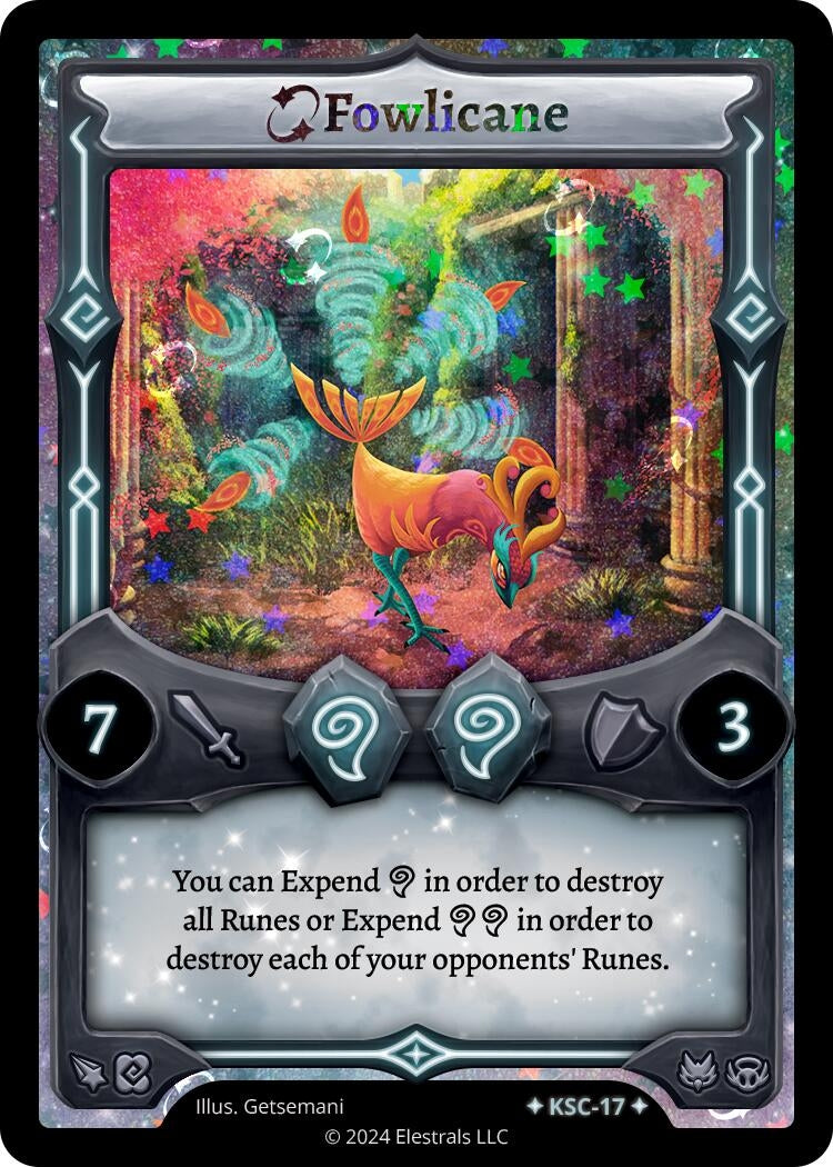 Image for Fowlicane (Stellar) (Clash! Promos) (KSC-17) - Elestrals