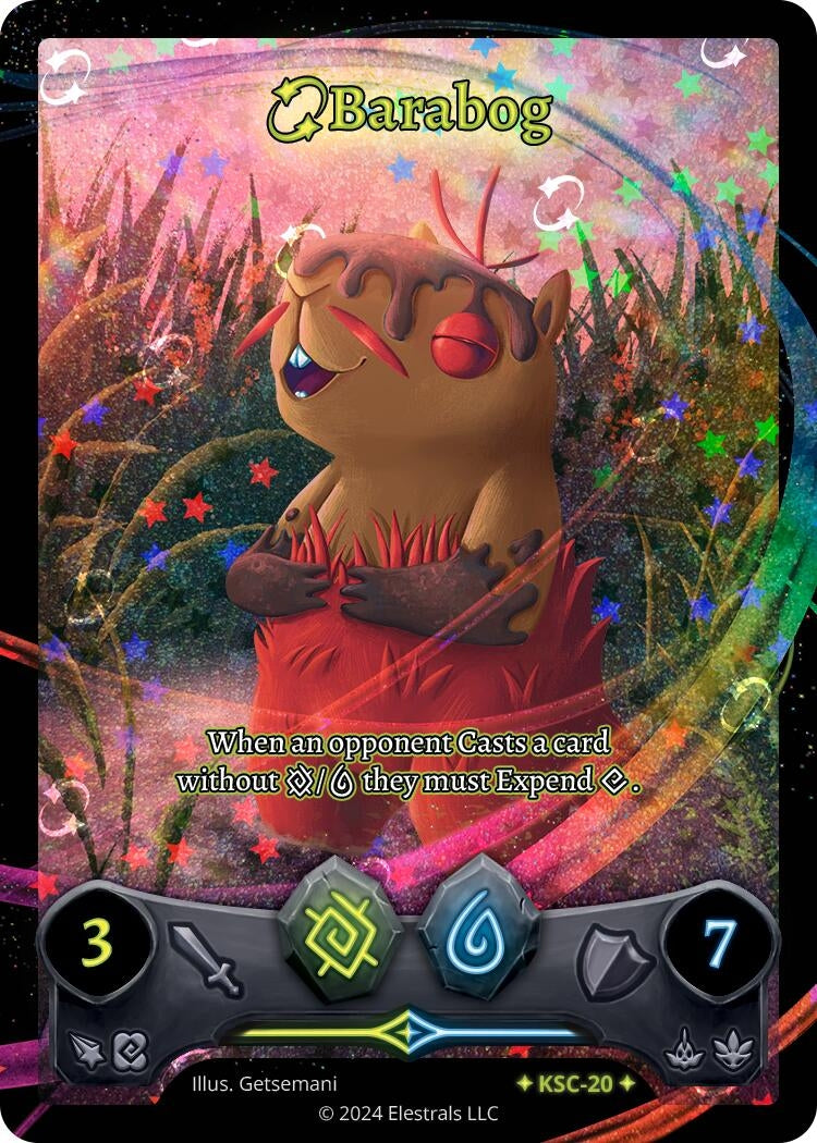 Image for Barabog (Full Art) (Stellar) (Clash! Promos) (KSC-20) - Elestrals