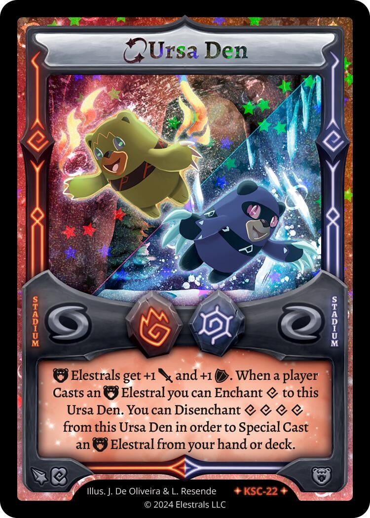 Image for Ursa Den (Stellar) (Clash! Promos) (KSC-22) - Elestrals