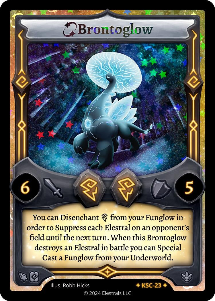 Image for Brontoglow (Stellar) (Clash! Promos) (KSC-23) - Elestrals