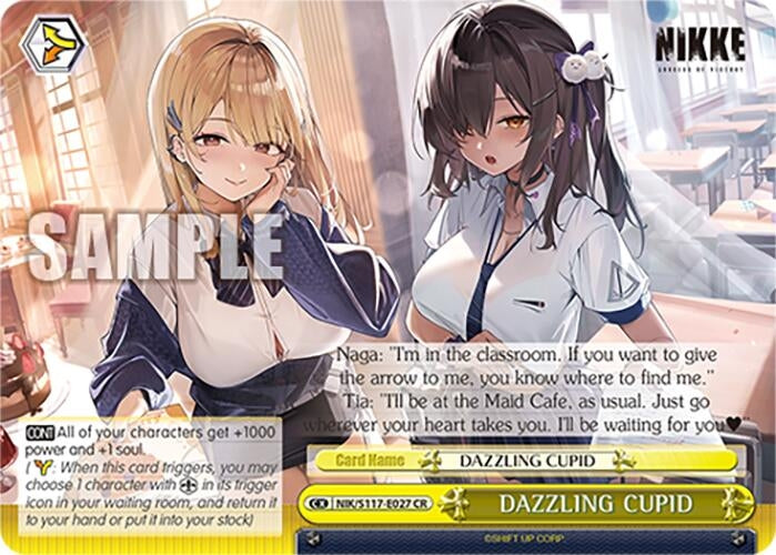 Image for DAZZLING CUPID (GODDESS OF VICTORY: NIKKE) (NIK/S117-E027 CR) - Weiss Schwarz