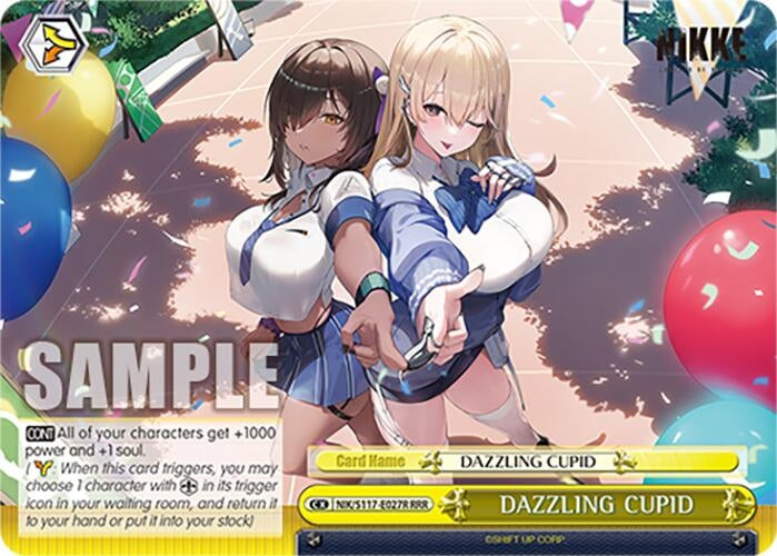 Image for DAZZLING CUPID (RRR) (GODDESS OF VICTORY: NIKKE) (NIK/S117-E027R RRR) - Weiss Schwarz