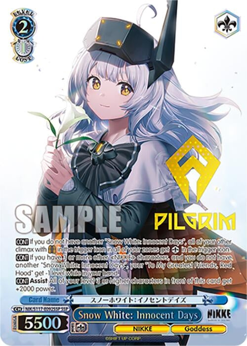 Image for Snow White: Innocent Days (SSP) (GODDESS OF VICTORY: NIKKE) (NIK/S117-E092SSP SSP) - Weiss Schwarz