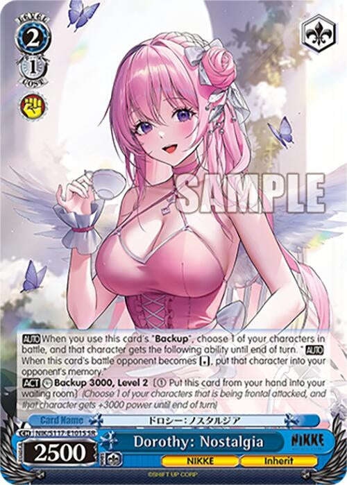 Image for Dorothy: Nostalgia (SR) (GODDESS OF VICTORY: NIKKE) (NIK/S117-E101S SR) - Weiss Schwarz